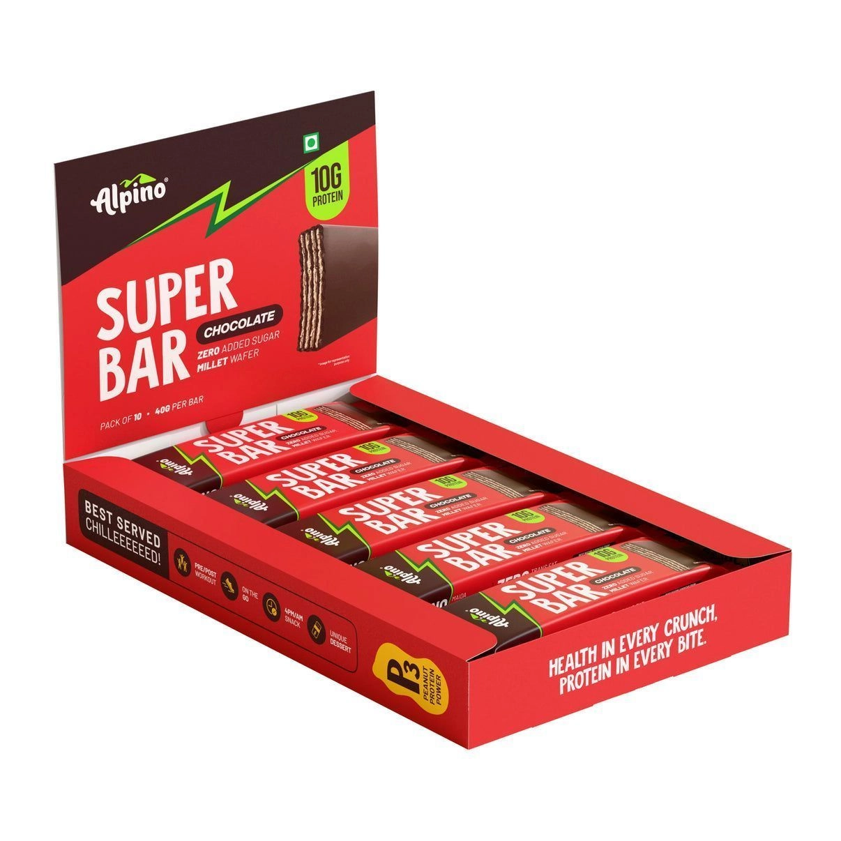 Alpino | Super Protein Bar | Chocolate 1