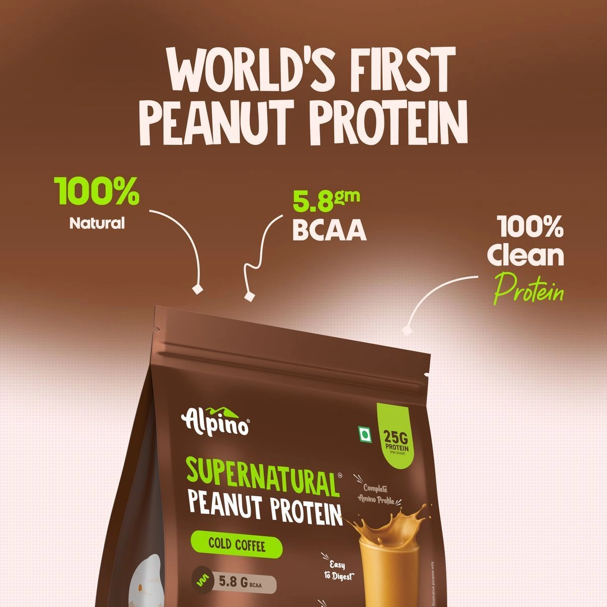 Supernatural Peanut Protein Powder Cold Coffee 4