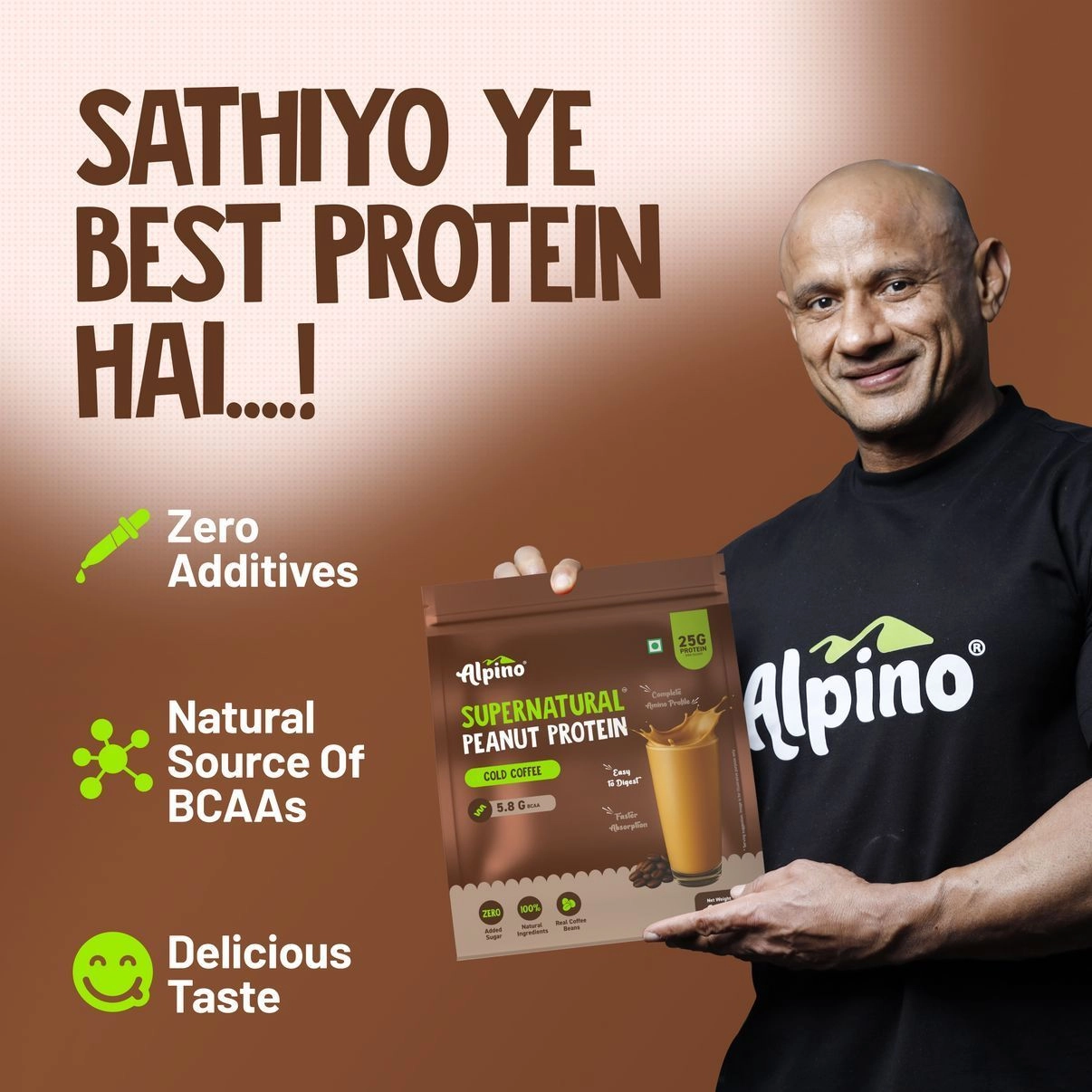 Supernatural Peanut Protein Powder Cold Coffee 1
