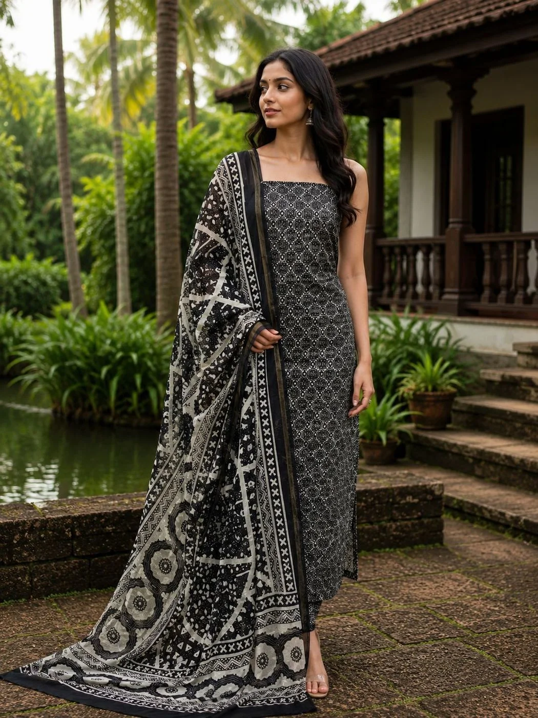 Churidar Materials Maheswari Silk