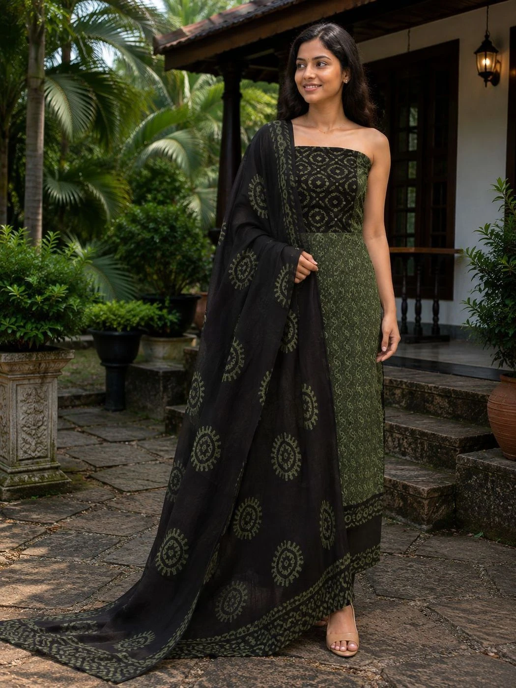 Churidar Material Pure cotton