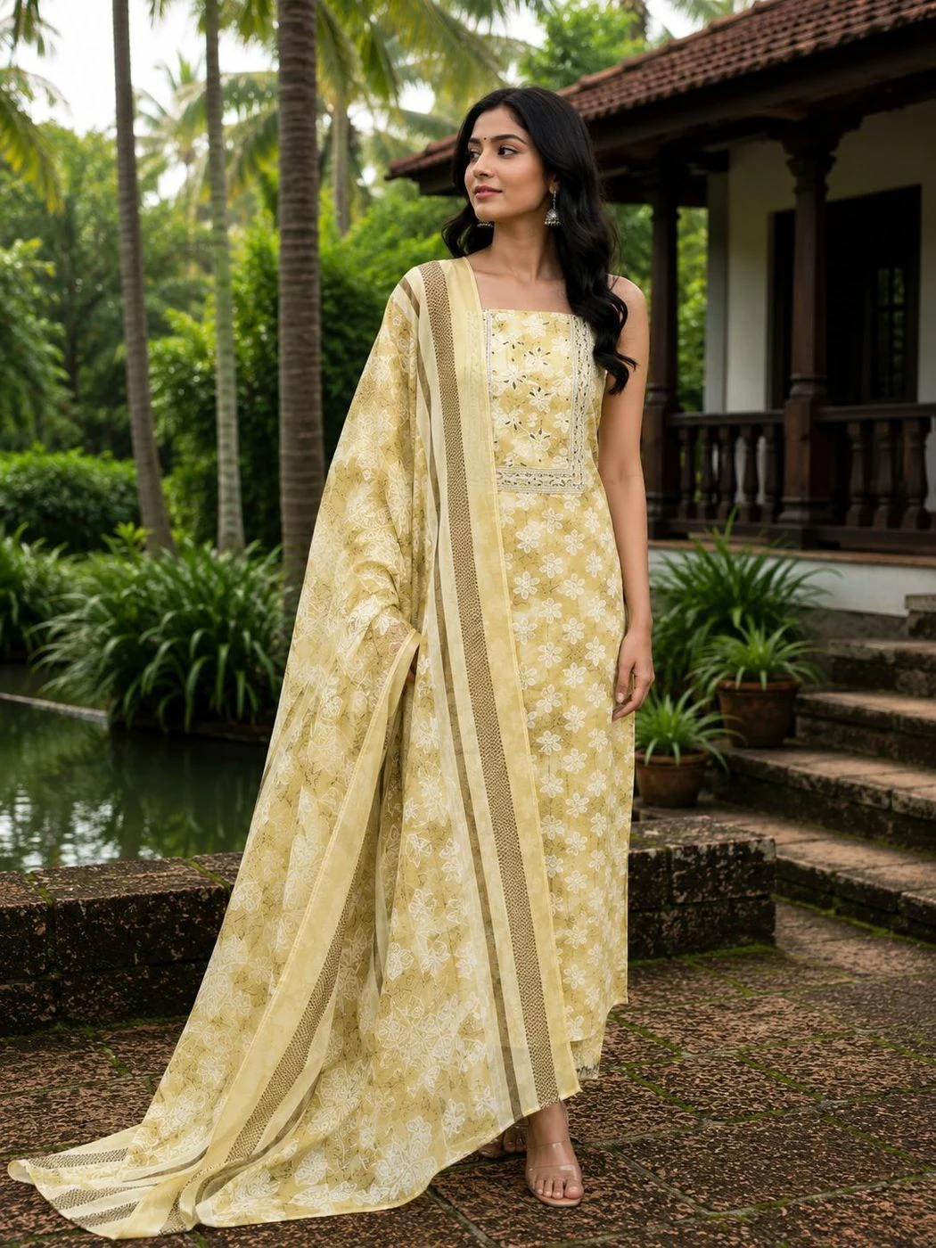 Churidar Material Pure cotton