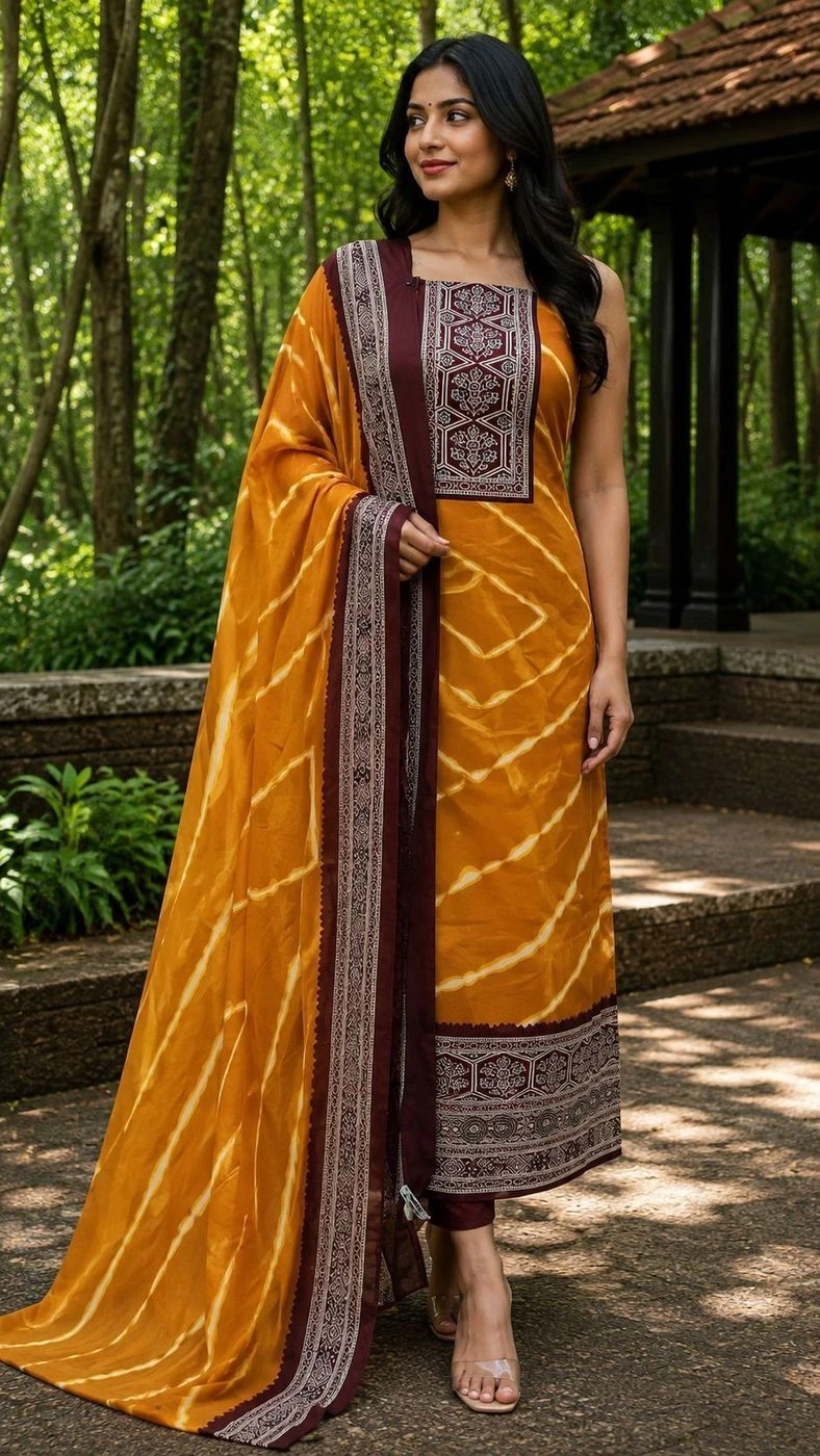 Churidar Material Modal silk