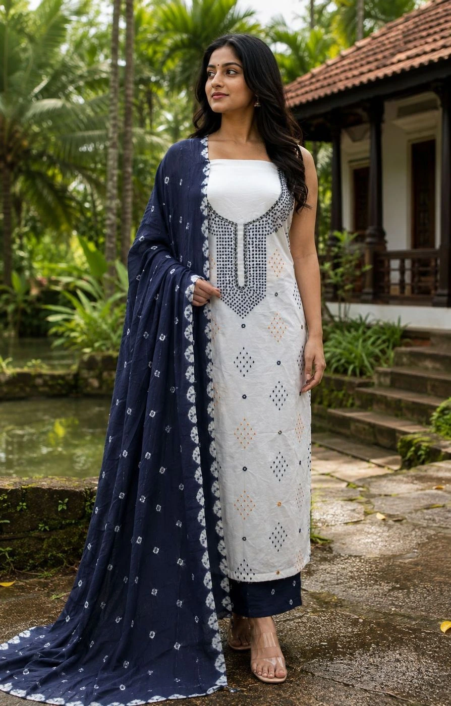 Churidar Material Pure cotton