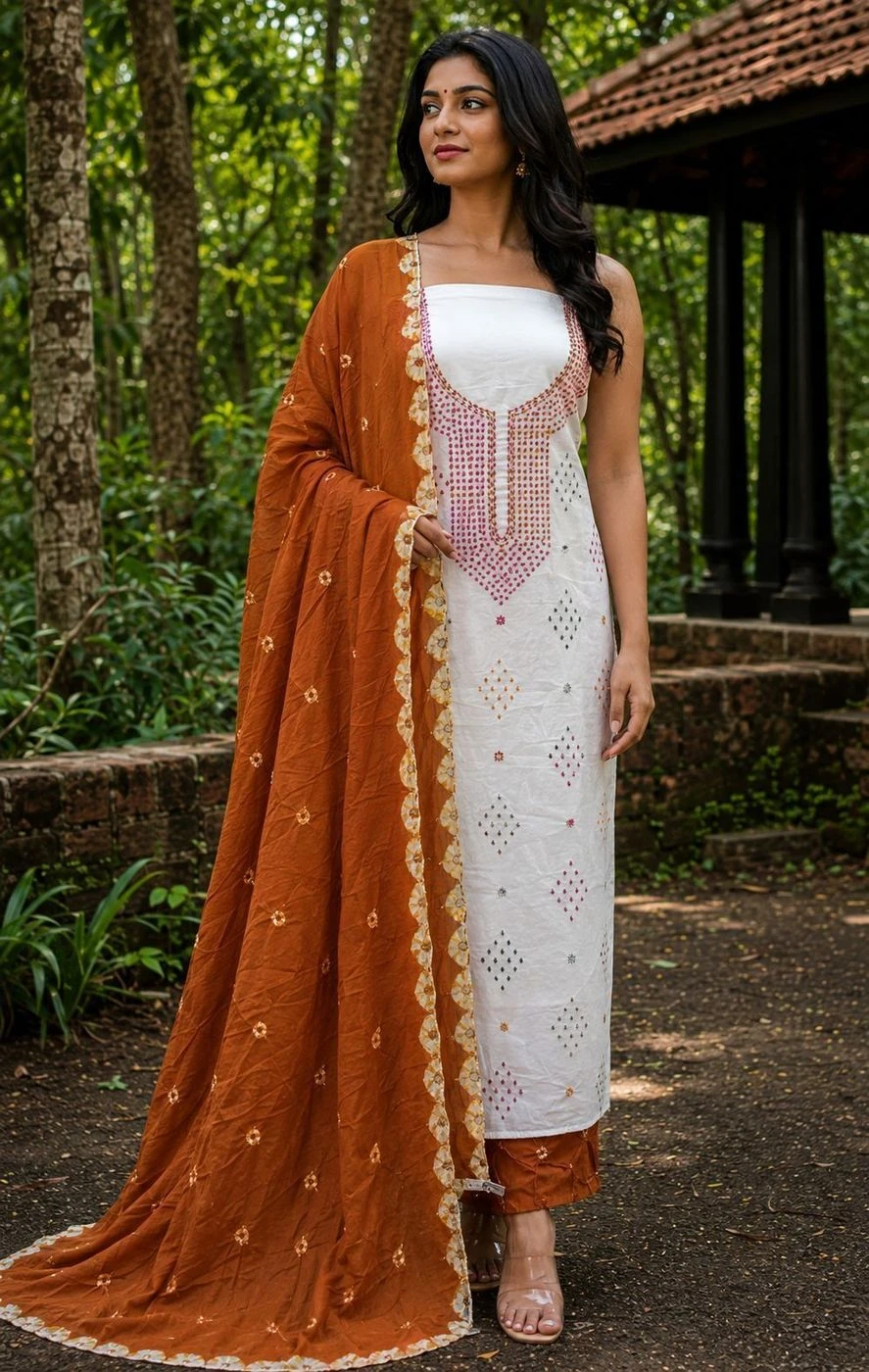 Churidar Material Pure cotton