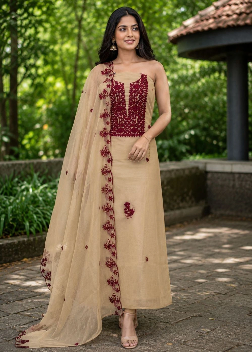 Churidar Material Mal Chiffon