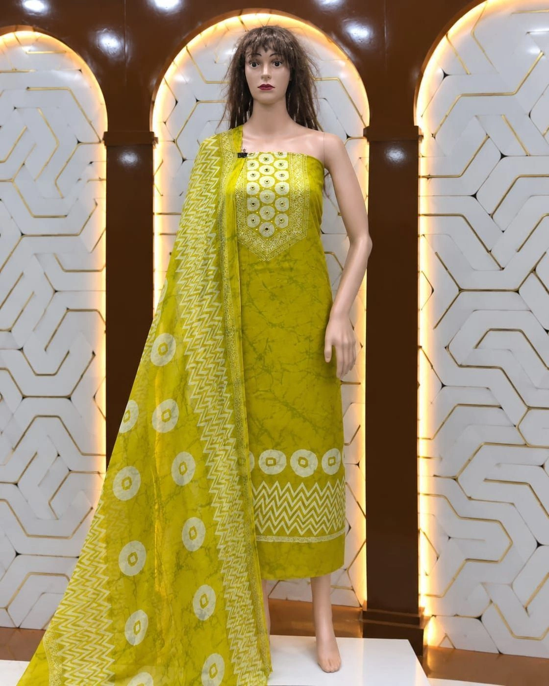 Churidar material jaam 3