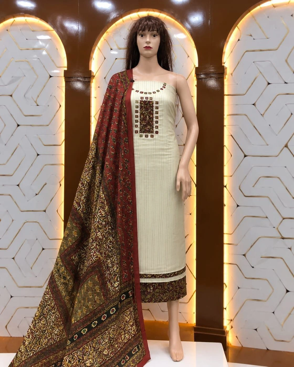 Churidar Materials cotton 4