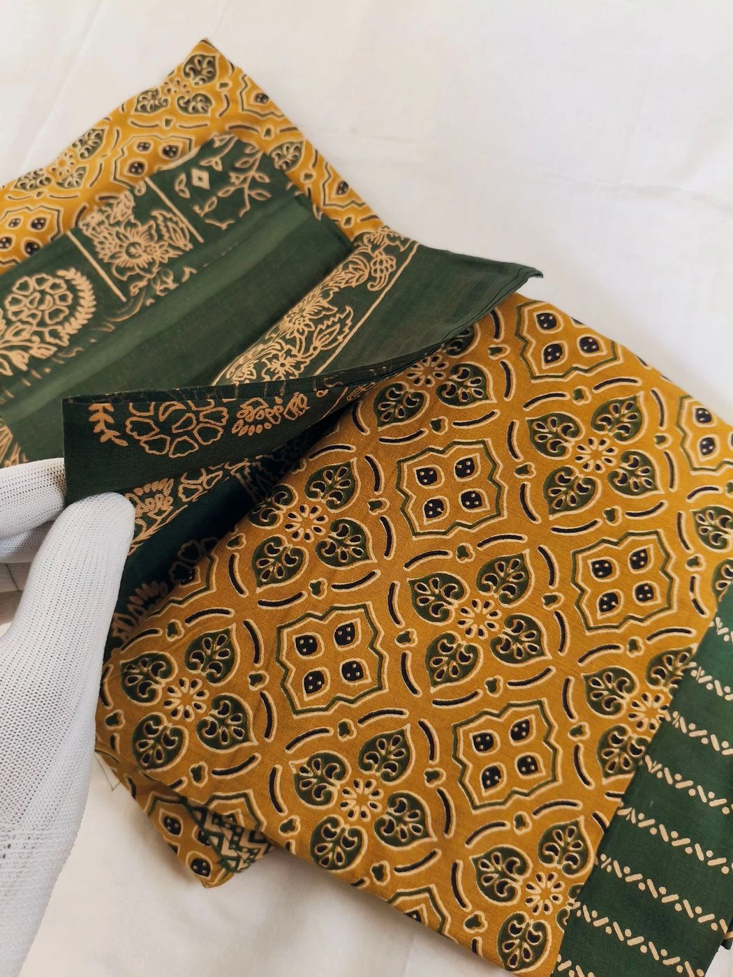 Churidar Materials cotton ajrak