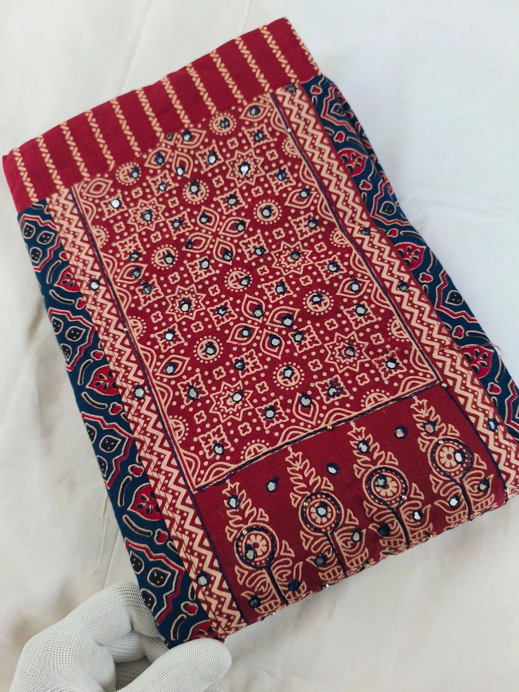 Churidar materials cotton ajrak