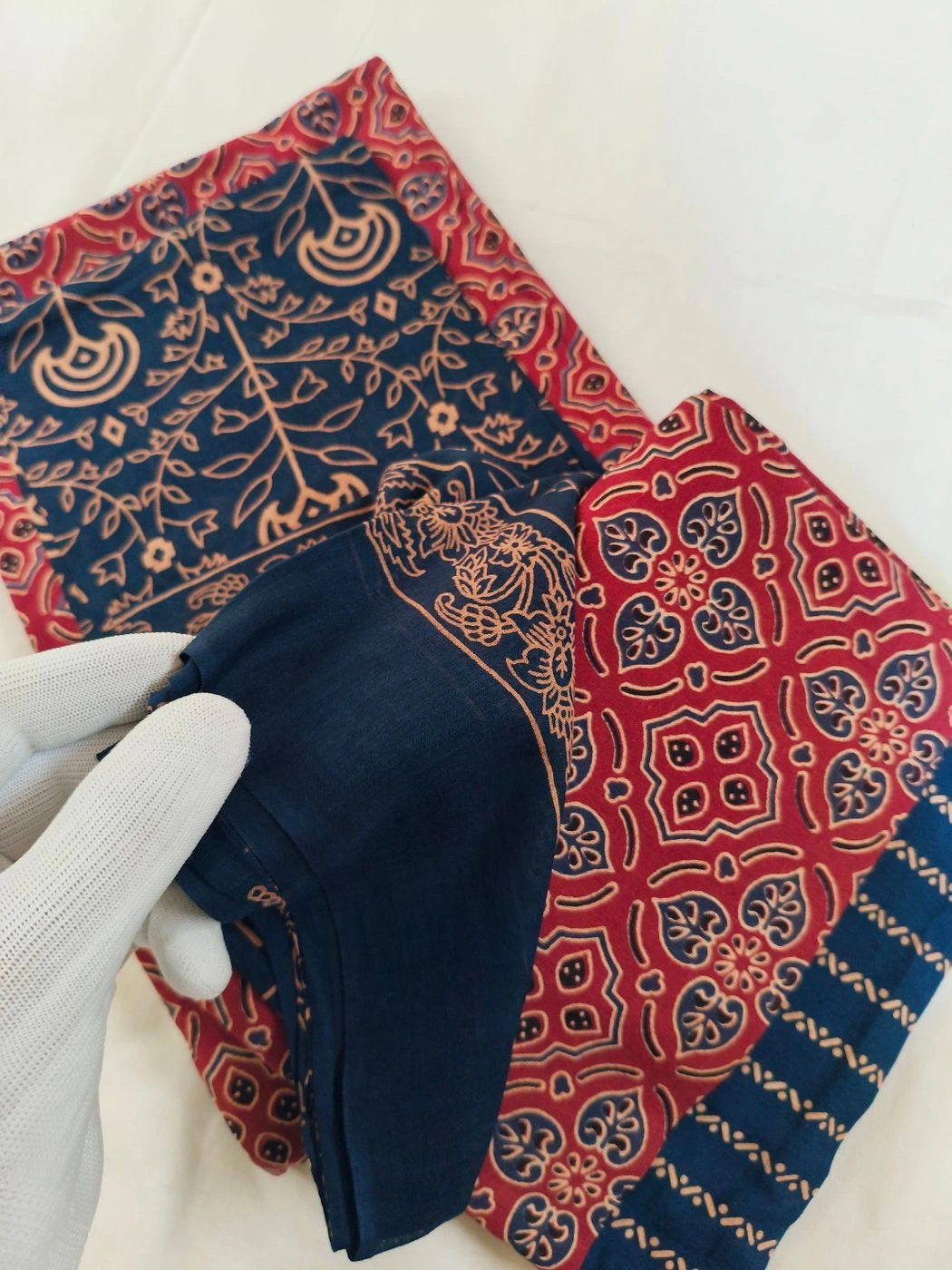 Churidar Materials cotton ajrak