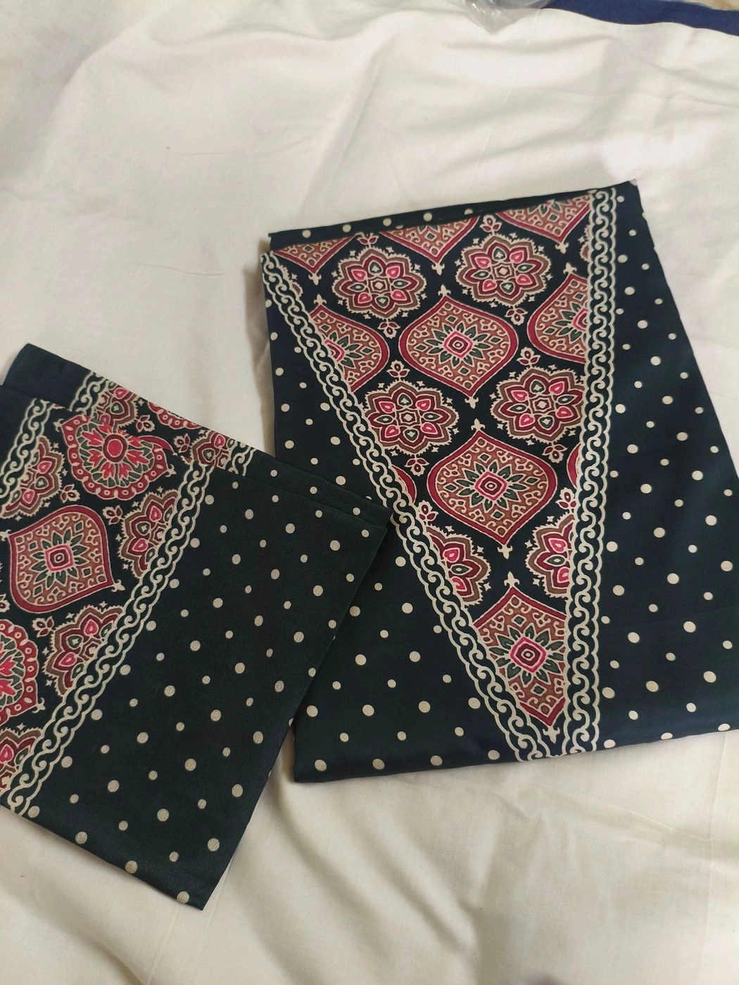 Unstiched churidar material semi modal
