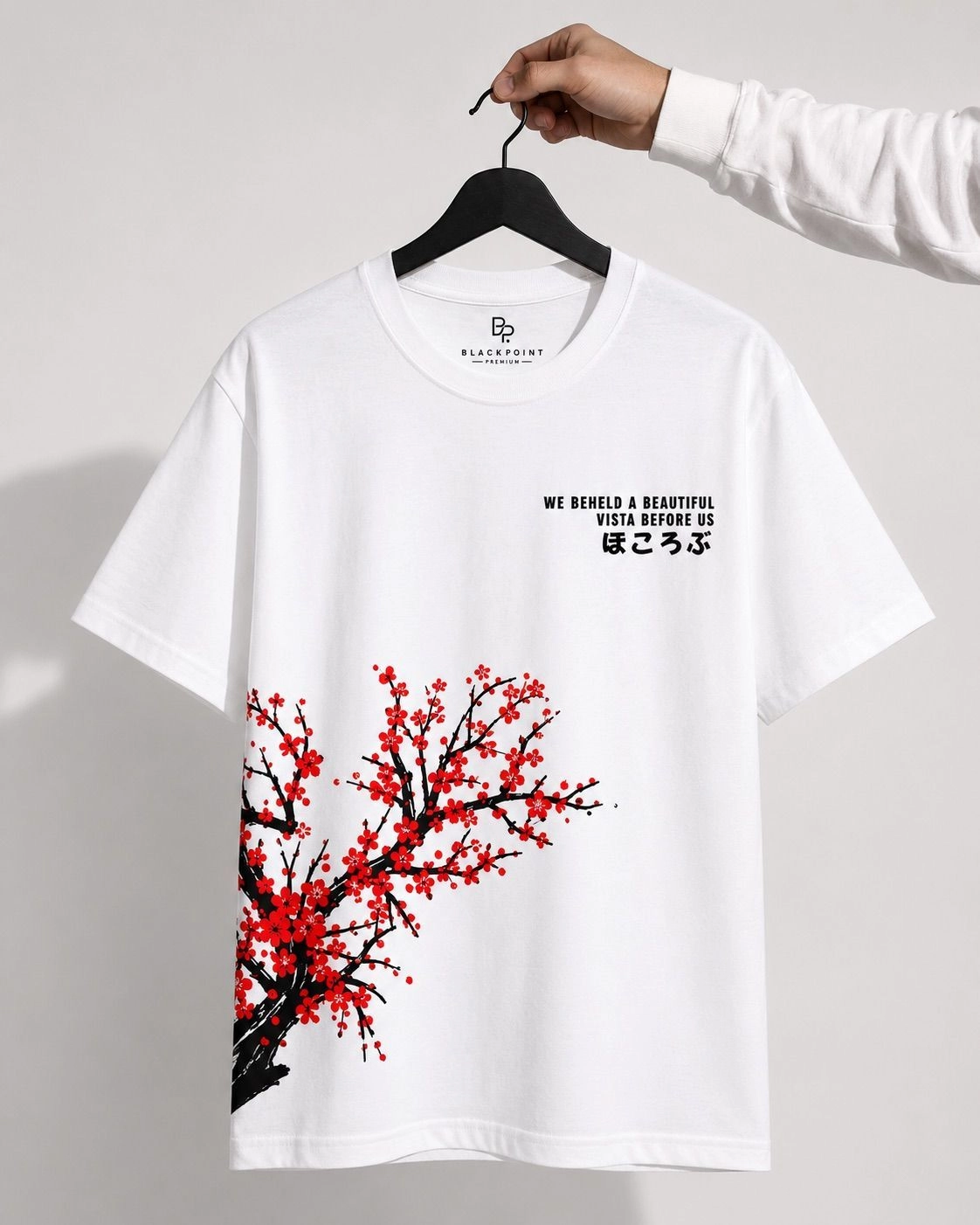 Oversized T shirt- Flora