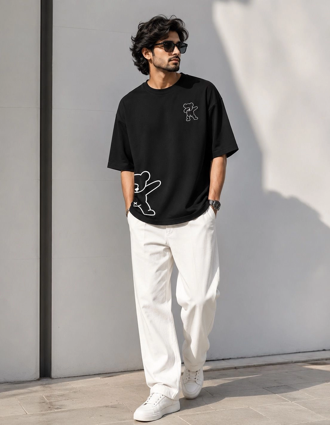 Oversized Tee- Teddy