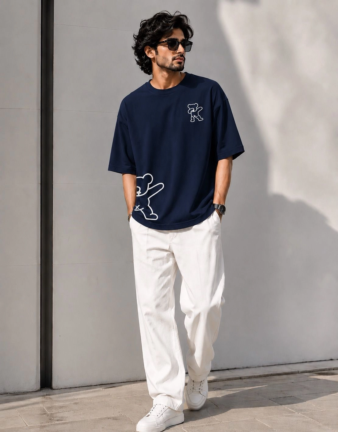 Oversized Tee- Teddy