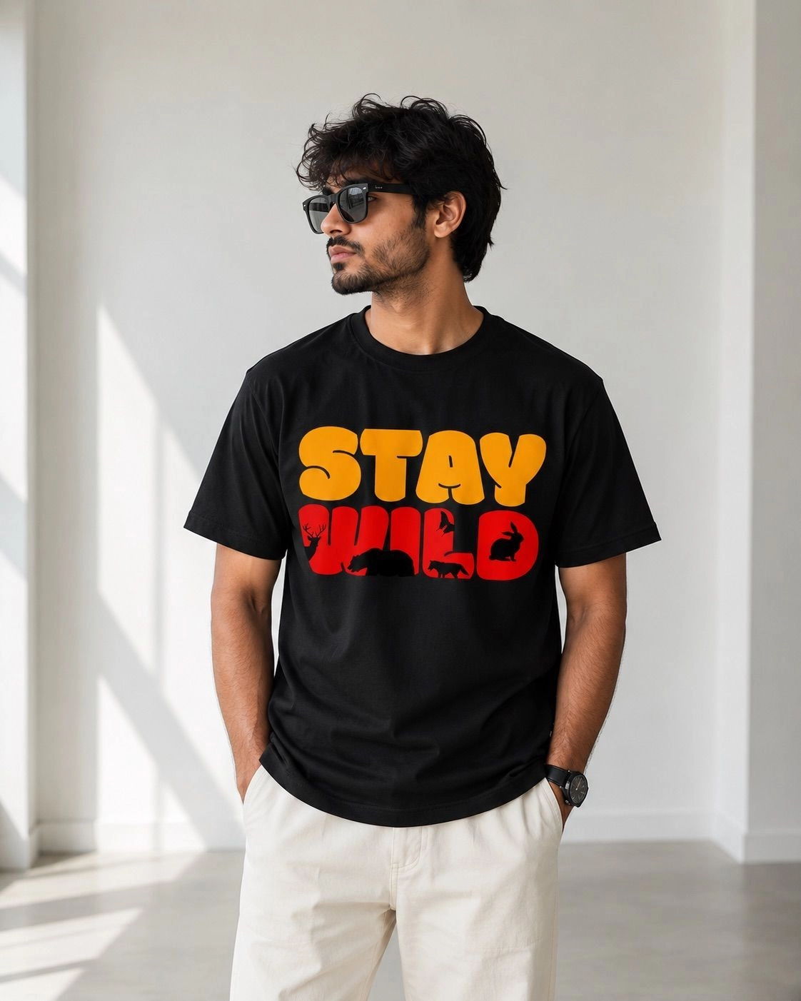Regular fit Tee - Wild
