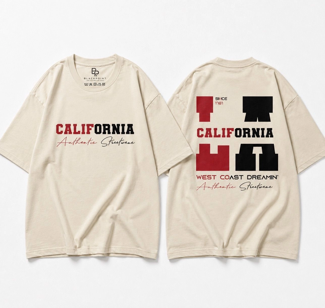 Oversized tee- LA 2