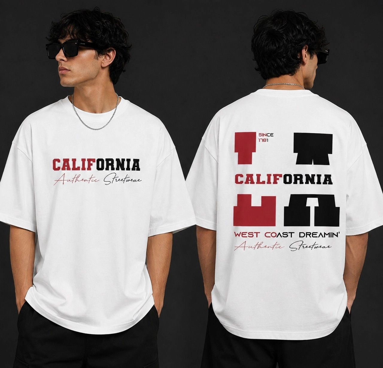 Oversized tee- LA