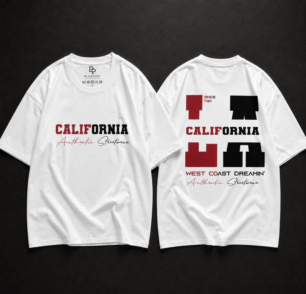 Oversized tee- LA
