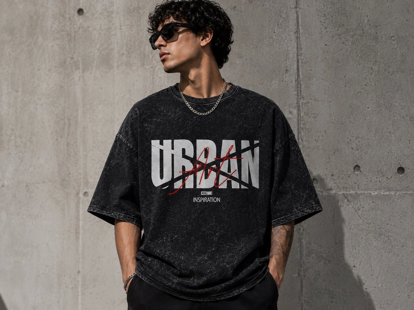 Oversized Tee- Urban