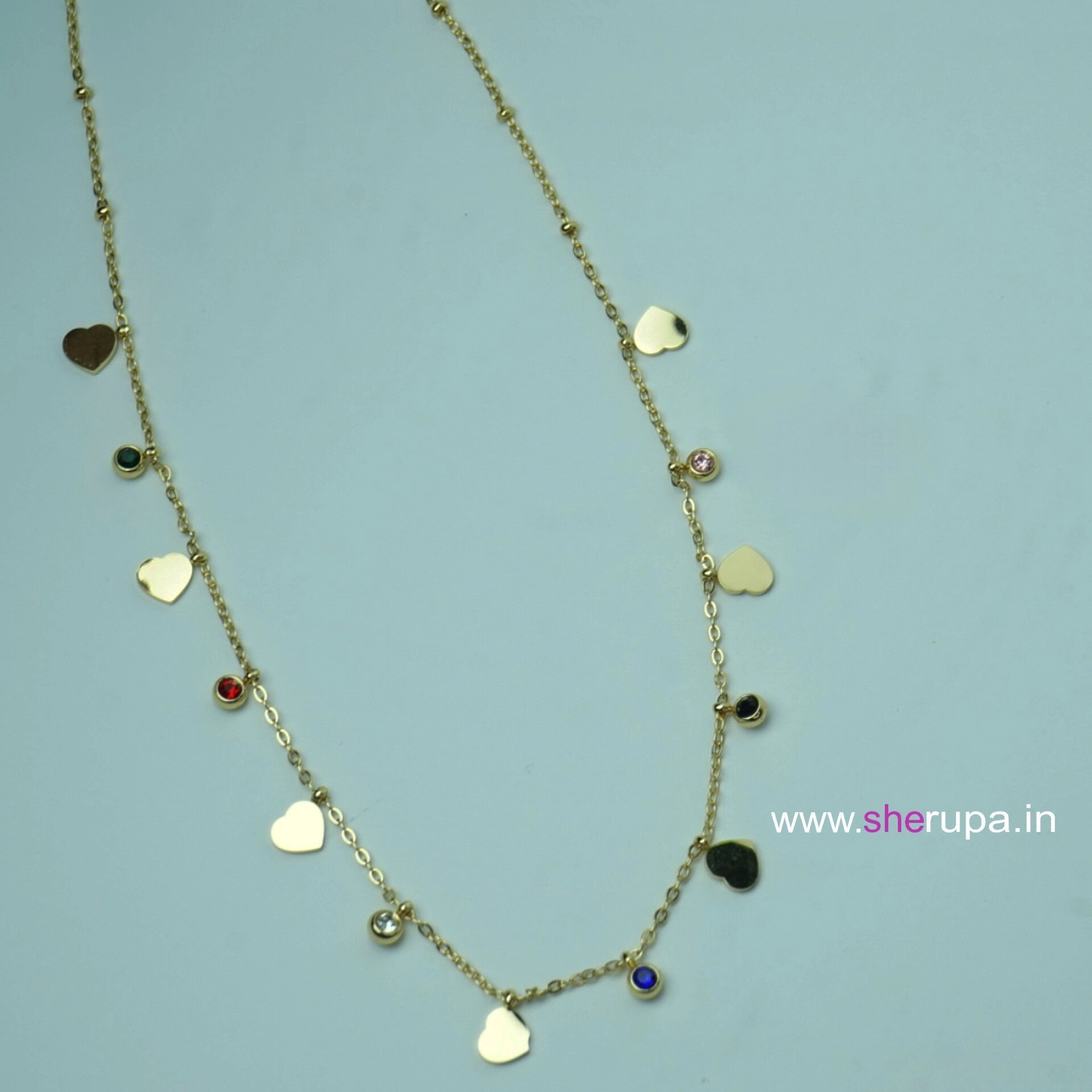 Stainless Steel Stylish Hanging Heart Design