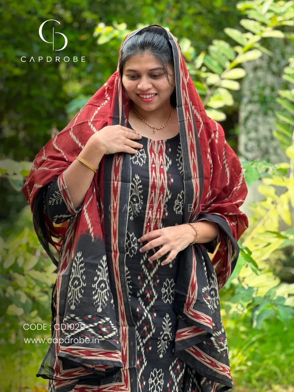 Premium Cotton kurti set with duppata | CD1029 3