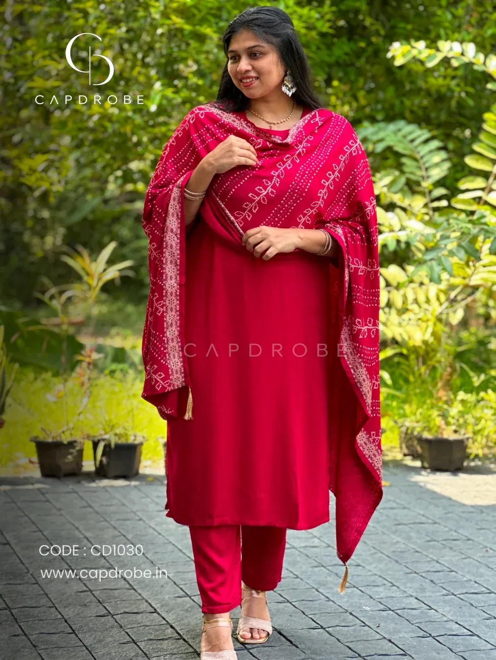 Premium German Rayon Kurta Set with Dupatta 1