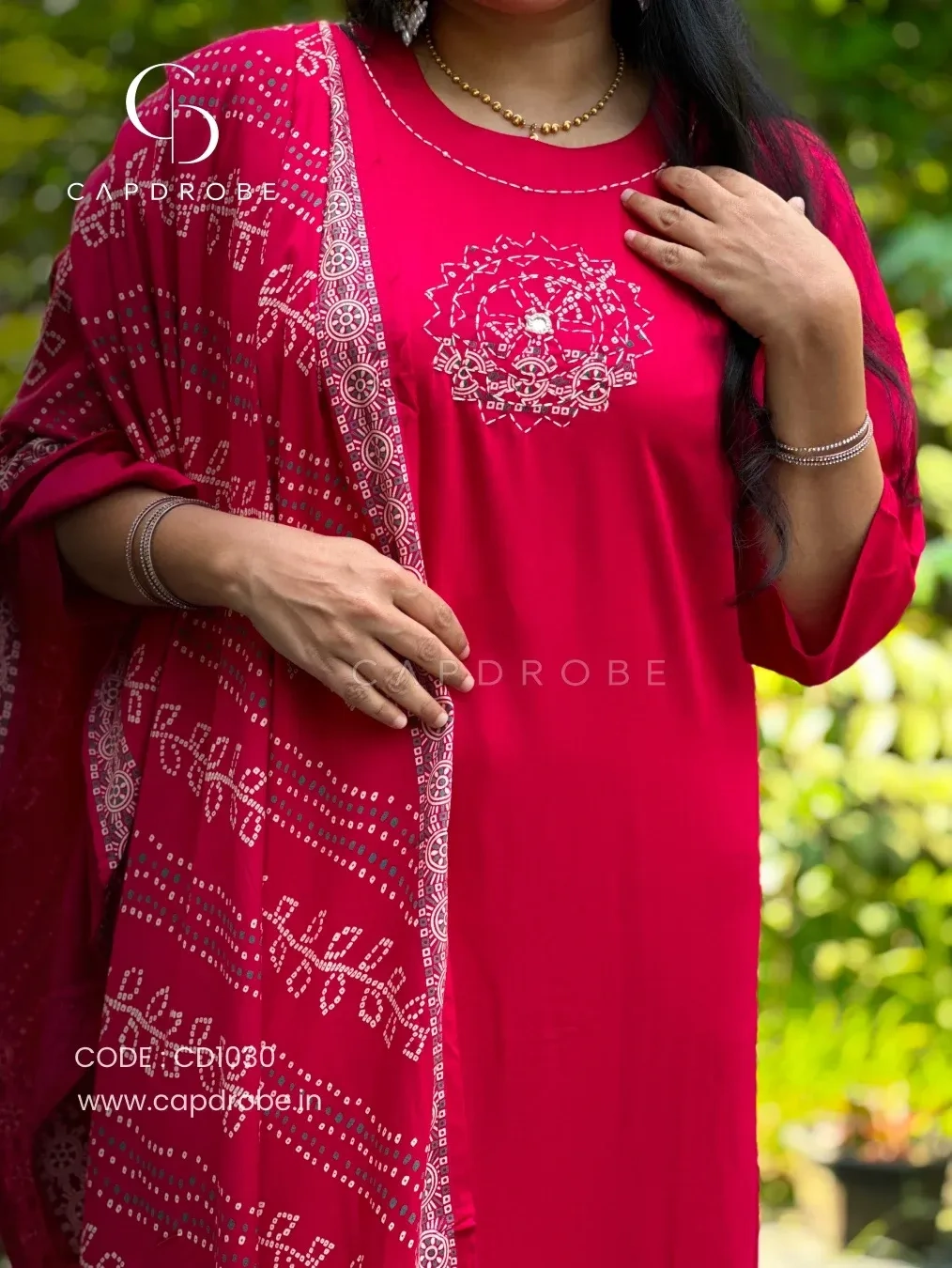 Premium German Rayon Kurta Set with Dupatta 5