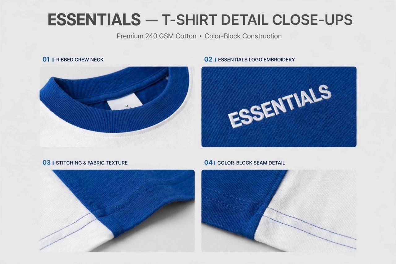 Five sleeve T-shirt 2