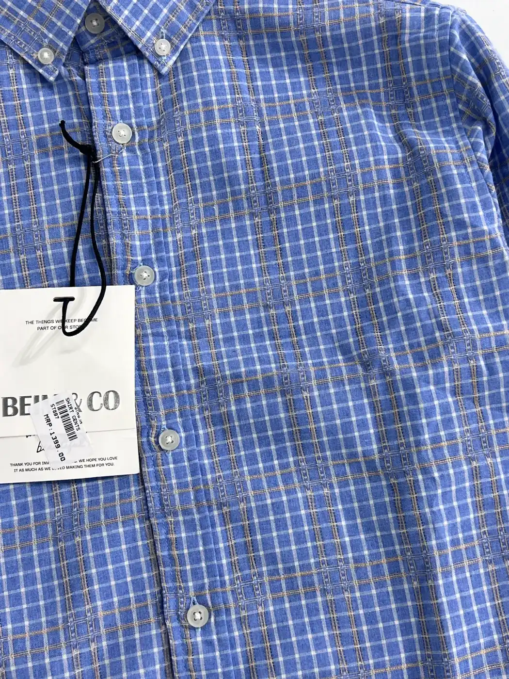 BEIM&CO CHECK SHIRT 5