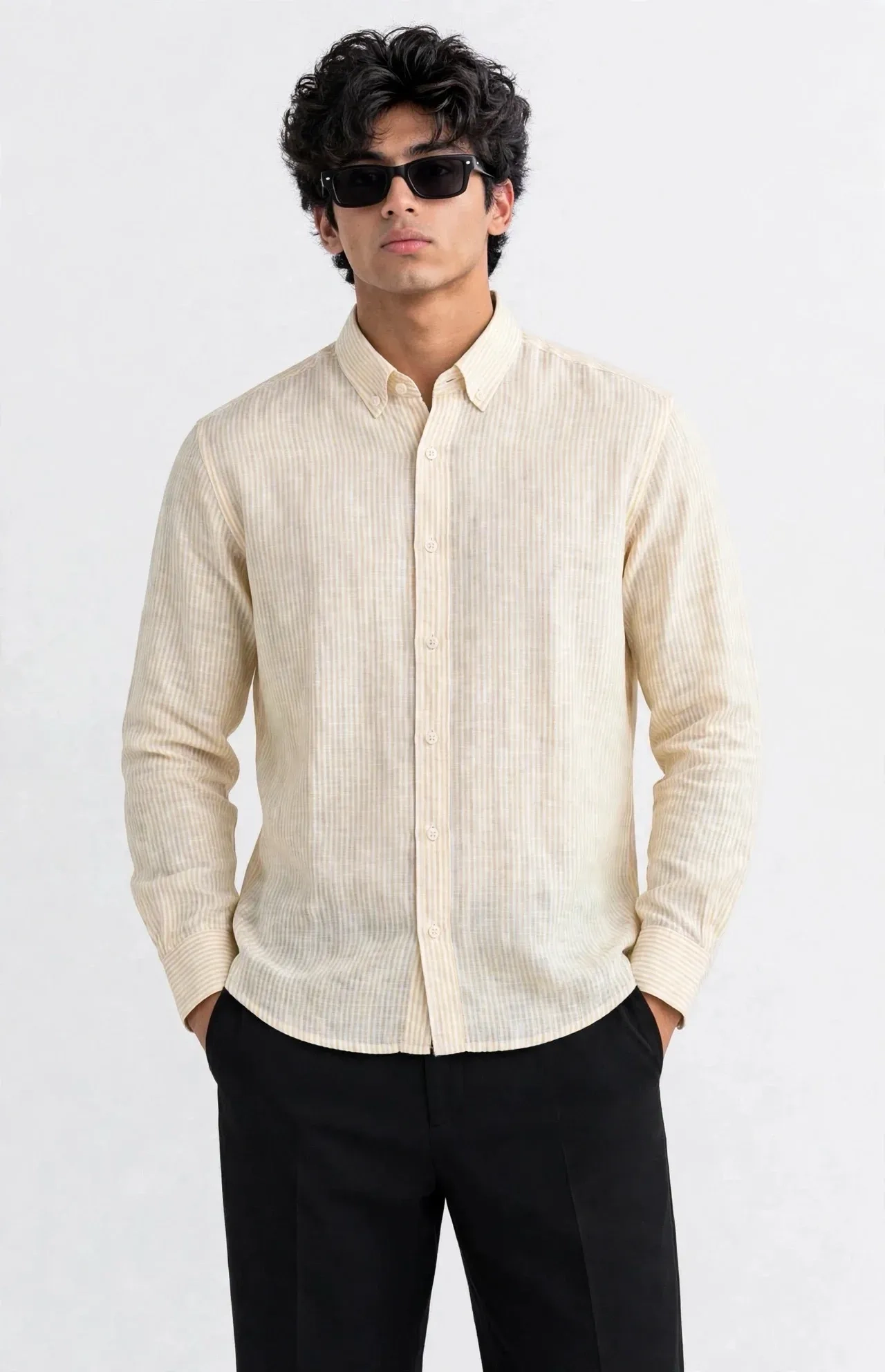 Linen lines shirt 1