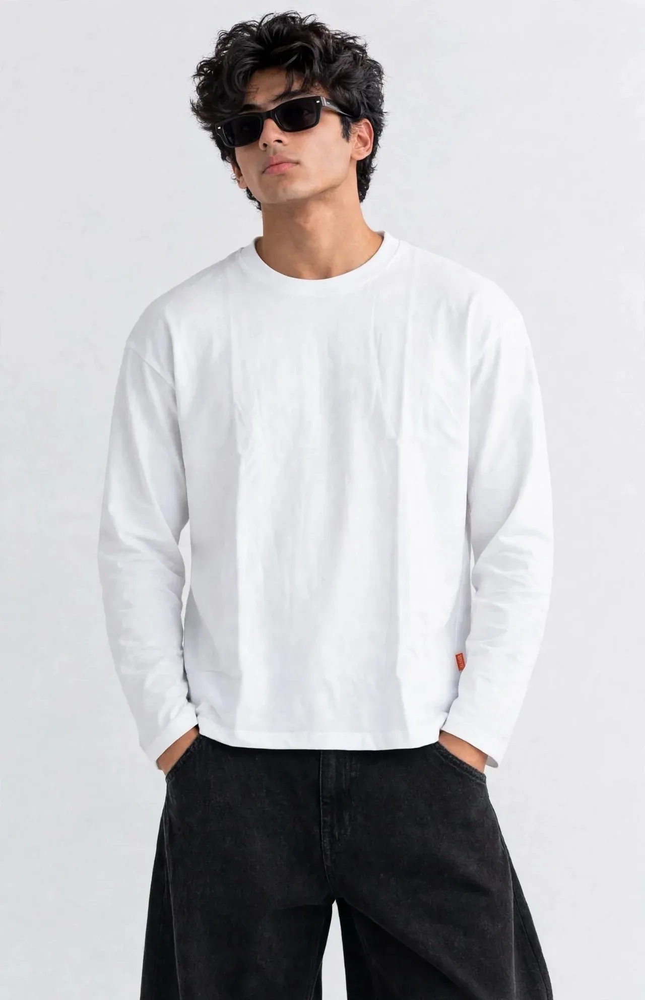 Full sleeve plain t shirt 1