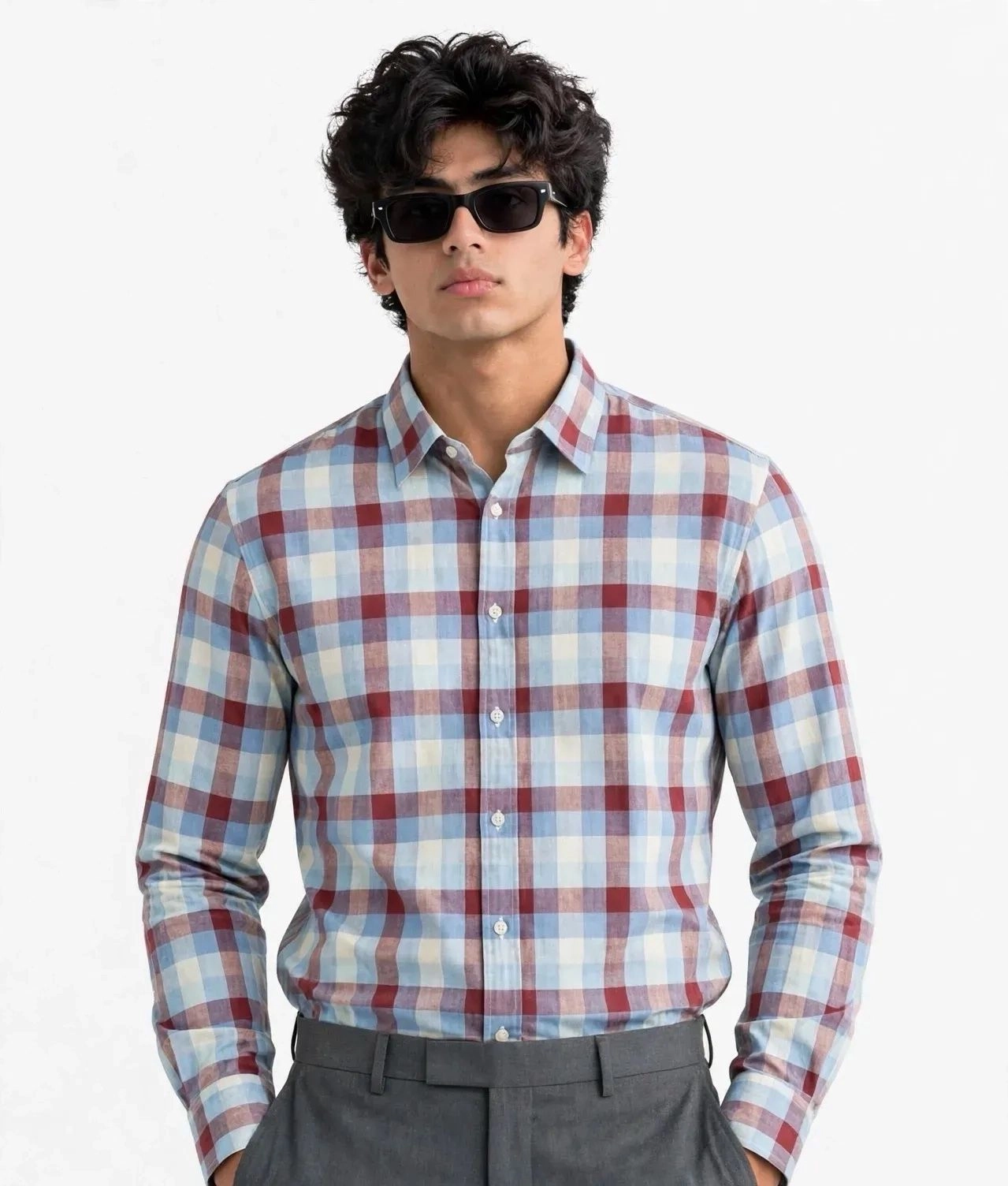 Check shirt full sleeve 1