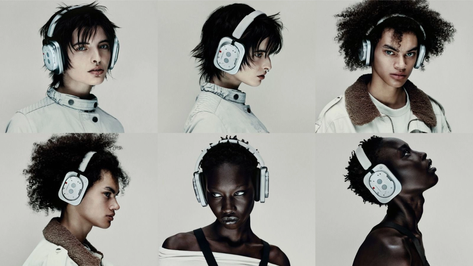 Nothing Headphone(1) 42dB ANC| Dual Device| Hi-Res+LDAC|40mm Driver|Sound by KEF Bluetooth & Wired Headset (White, On the Ear) 6