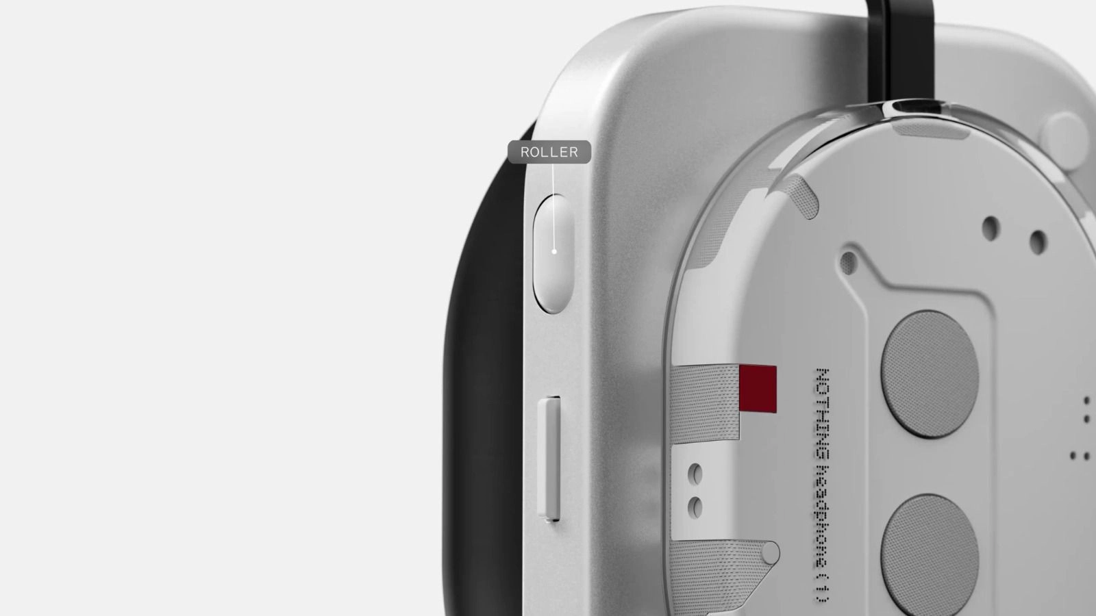 Nothing Headphone(1) 42dB ANC| Dual Device| Hi-Res+LDAC|40mm Driver|Sound by KEF Bluetooth & Wired Headset (White, On the Ear) 14