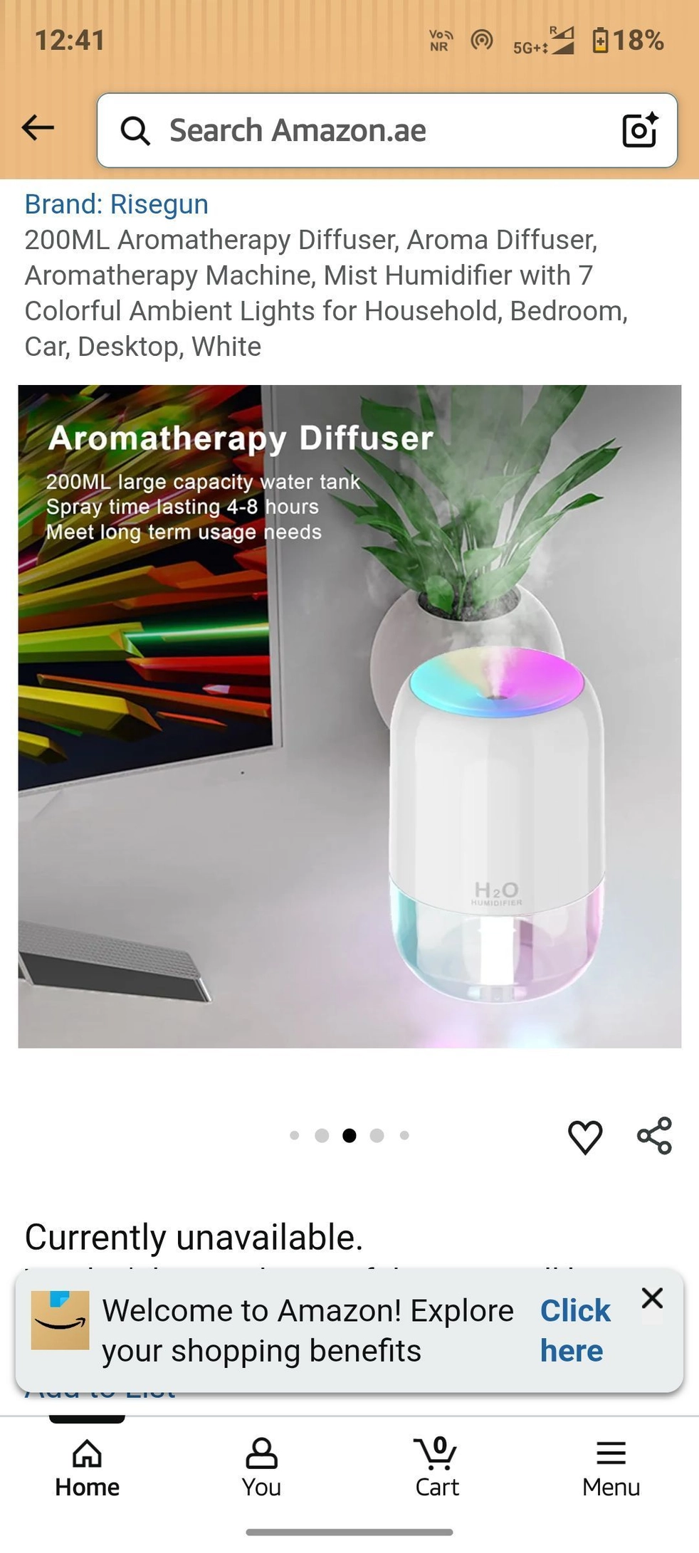Mini Humidifiers for Bedroom, 200ml Small Humidifier for Home Plant, Room Humidifiers for Bedroom Auto Shut-off Top Fill Humidifier for Car Office Desktop, White