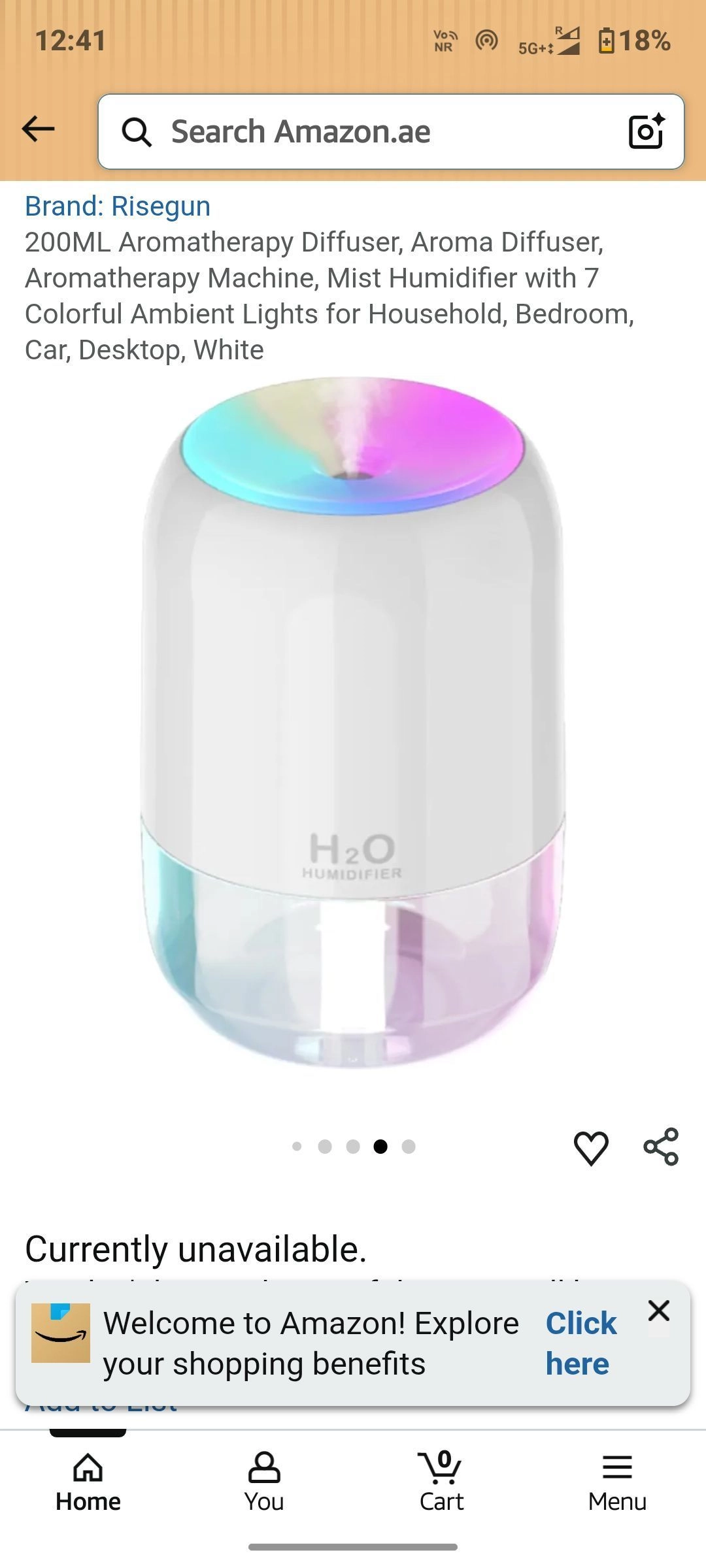 Mini Humidifiers for Bedroom, 200ml Small Humidifier for Home Plant, Room Humidifiers for Bedroom Auto Shut-off Top Fill Humidifier for Car Office Desktop, White 6