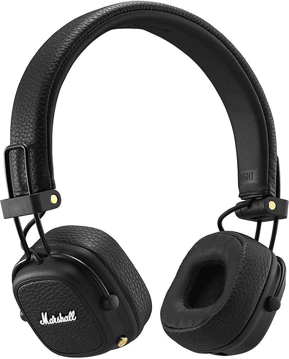 Marshall Major IV Wireless On-Ear Headphones – Black 1