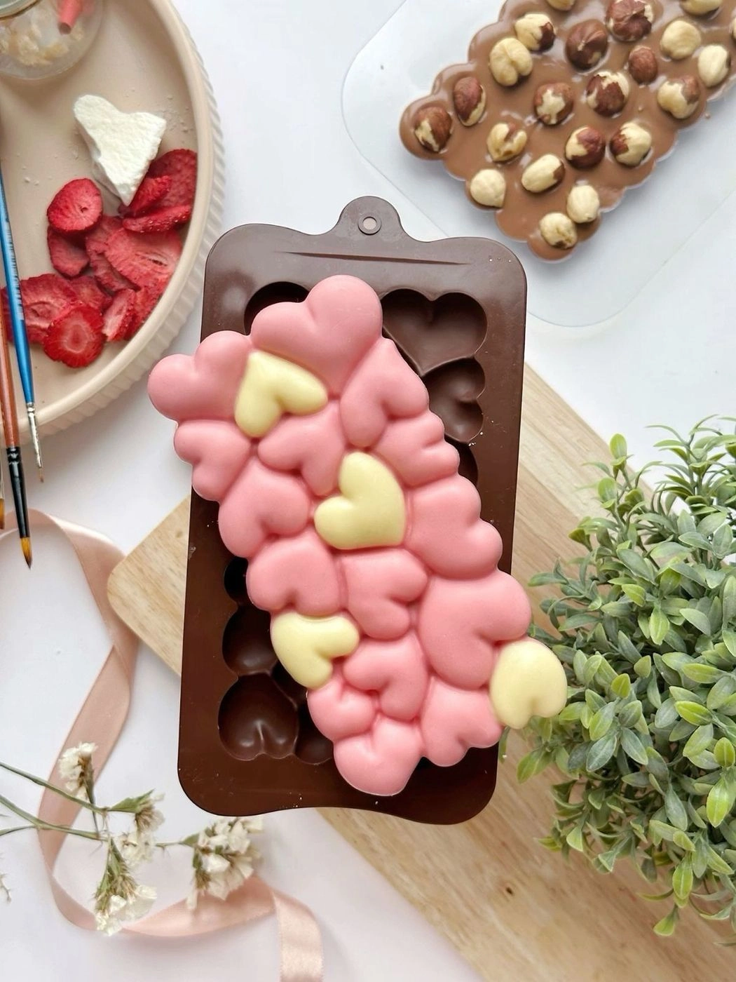 Hearts Bar Mould