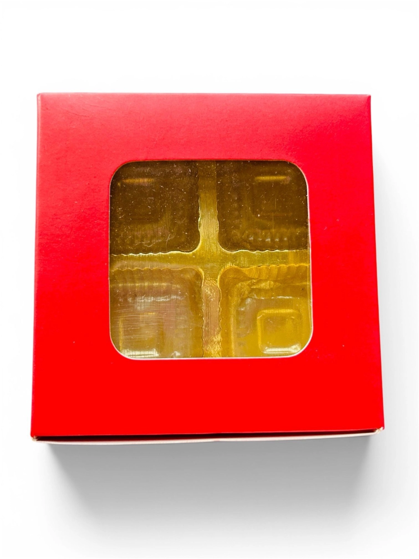 4 Cavity Chocolate Box (With Cavity Tray) 10 pc 3