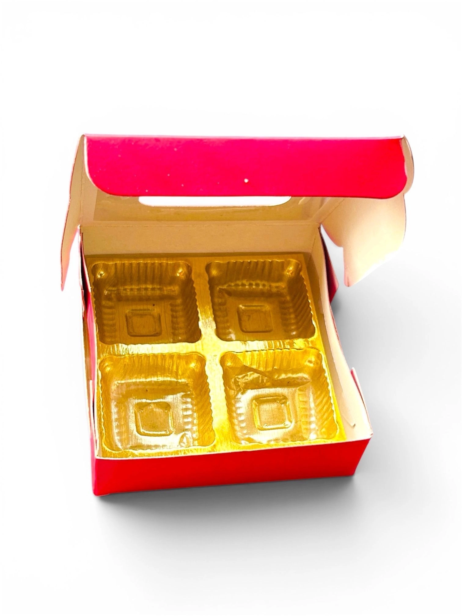 4 Cavity Chocolate Box (With Cavity Tray) 10 pc 4