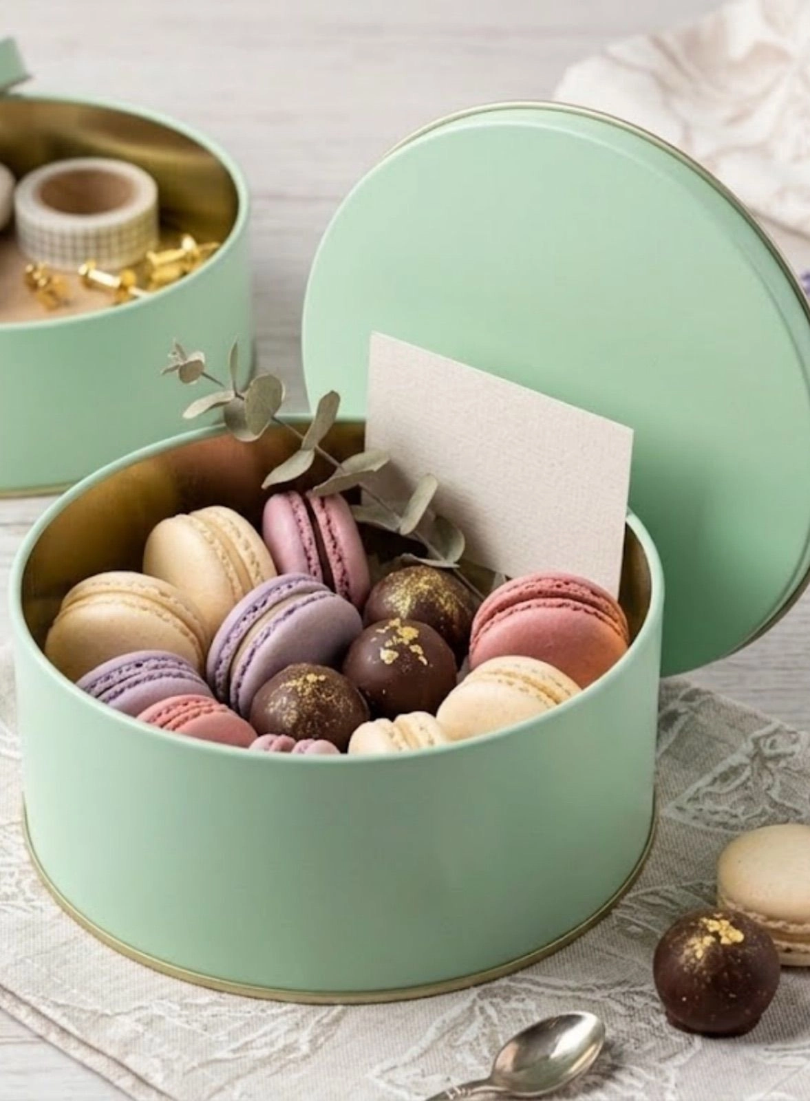 Dream Tin Mint Green 2