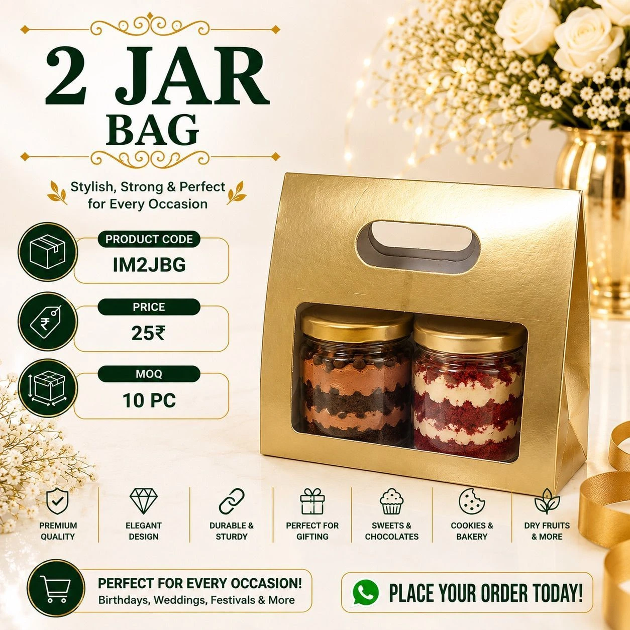 Two Jar Box 10 pc