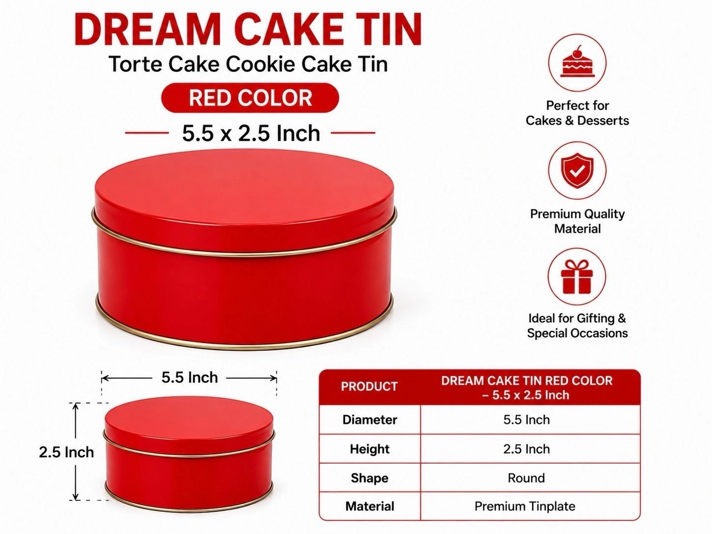 Dream Tin Carton  54 pcs Carton 4