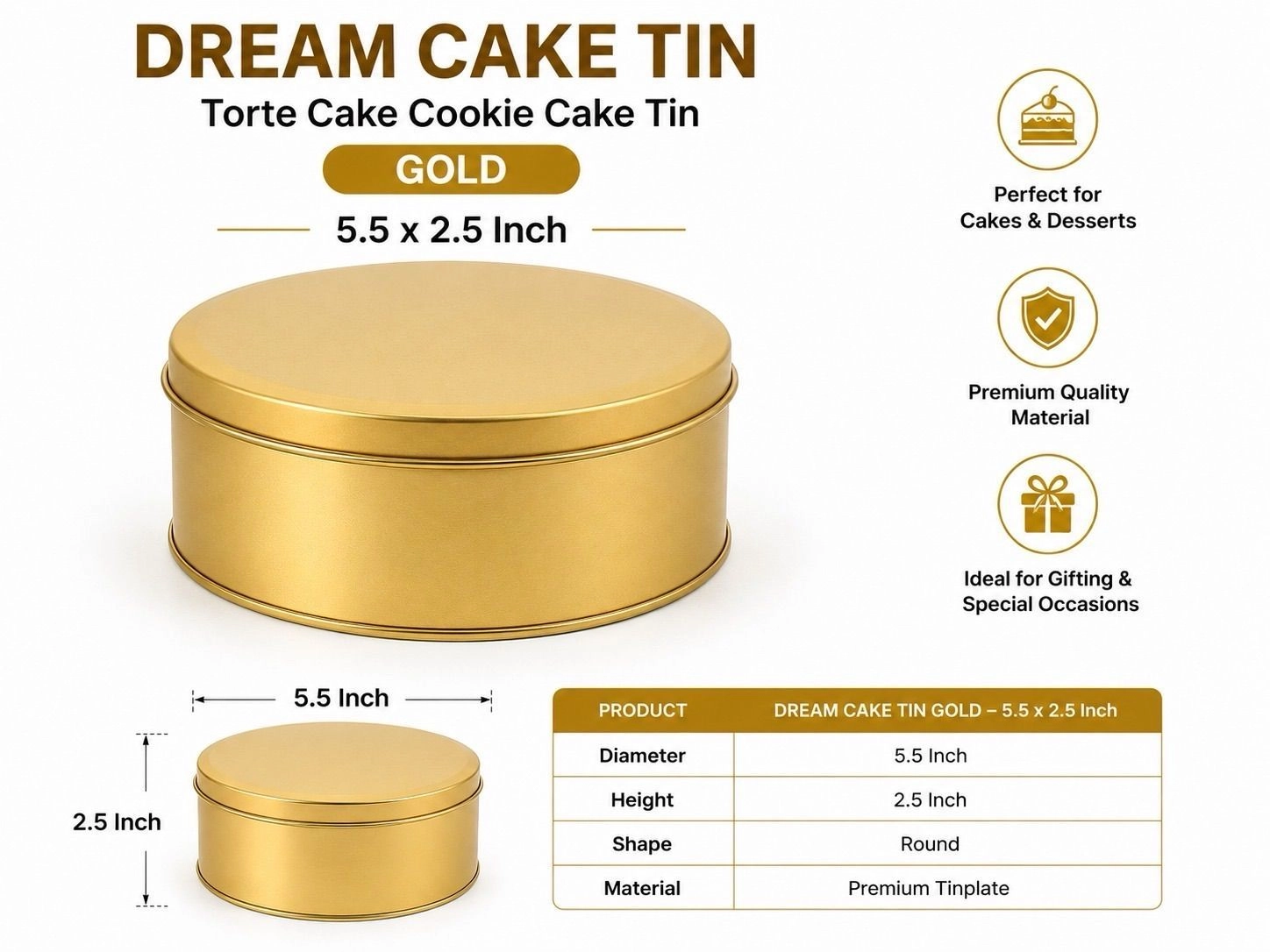 Dream Tin Carton  54 pcs Carton 5