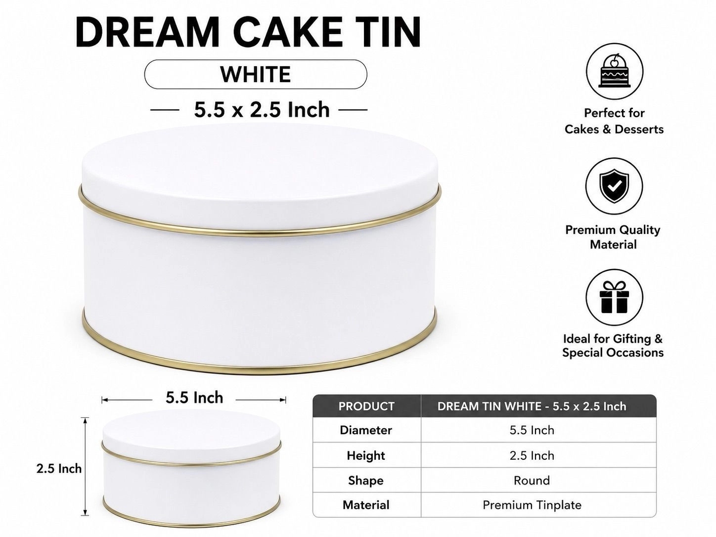 Dream Tin Carton  54 pcs Carton 7
