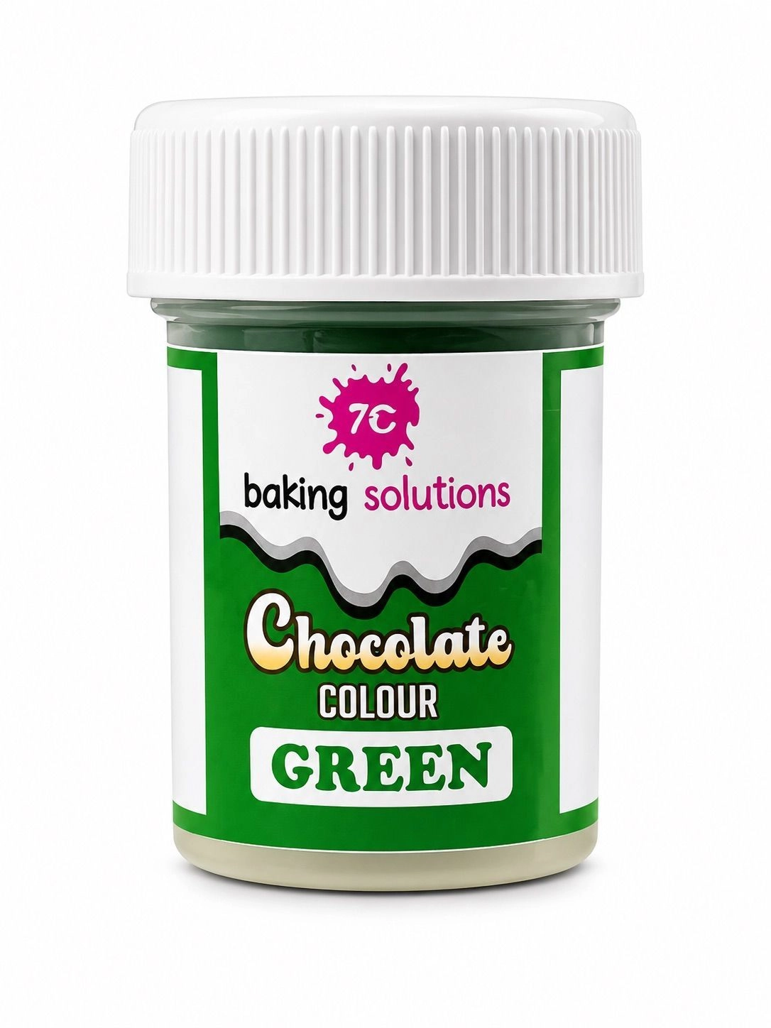7C Chocolate Powder Colour Green 5gms 1