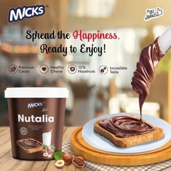 Micks Nutalia Hazelnut Paste 1 kg