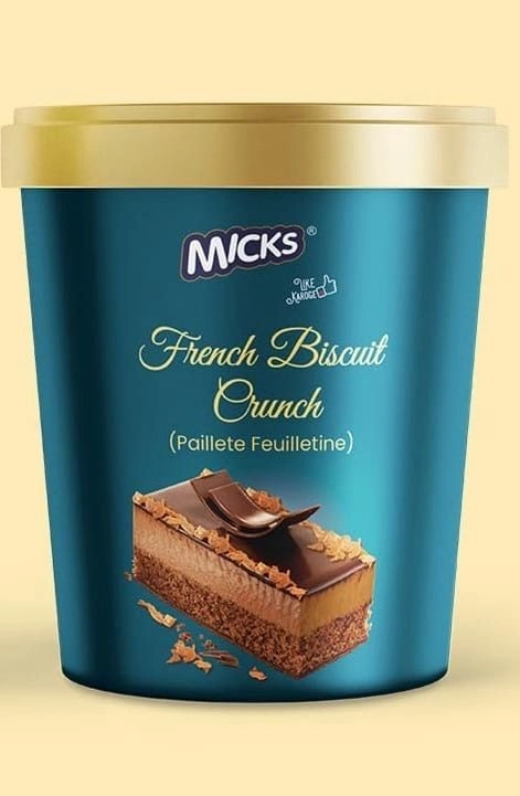 MICKS French Biscuit Crunch (PAILLETE FEUILLETINE) 200 GMS, Crunchy 1