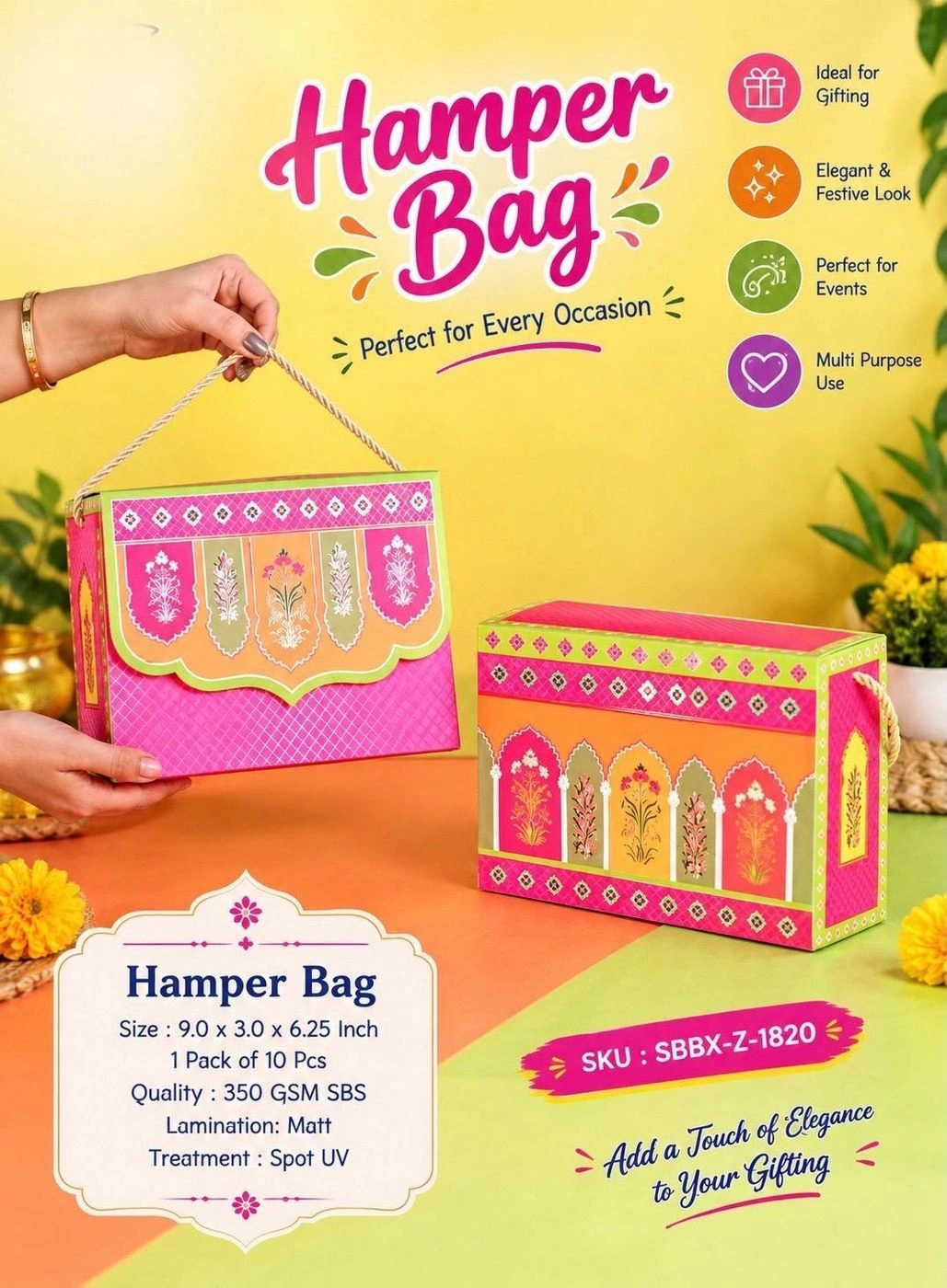 Hamper Bag Design 4